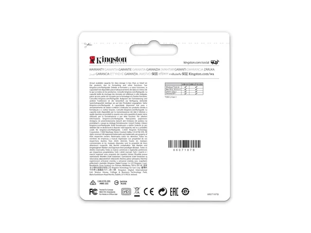 64 Go DataTraveler Micro 200 Mo/s Metal USB 3.2 Gen 1