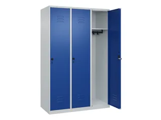 locker,HxBxD 1850x1200x500mm,3vak,vak B 400mm,draaigrendel - 2