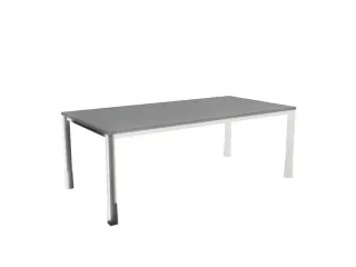 In hoogte verstelbaar bureau,HxBxD 720-840x2000x1000mm,MS-donkergrijs - 2