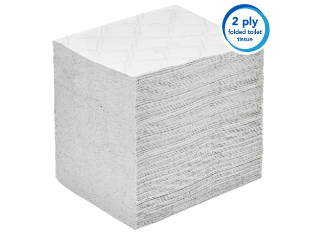 Toiletpapier Scott Control gevouwen 2-laags 36x220vel wit 8509
