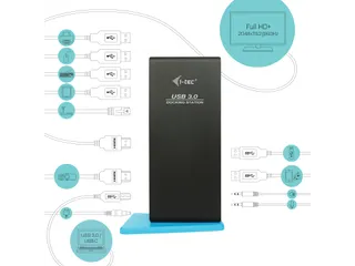 i-tec USB 3.0/USB-C Dual HDMI Docking Station - 4