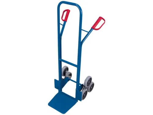 3 Ster Trappensteekwagen 200kg Staal Steekplaat Massief Rubber Banden