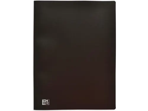 presentatiealbum A4 stevige PP 100 tas zwart