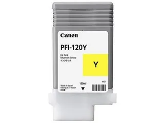 Inktcartridge Canon PFI-120Y geel - 1