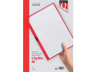 Klemmap Quantore A4 3mm rood - 1
