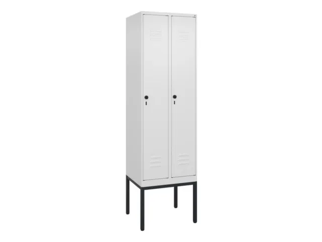 locker voor scheiding van kleding,HxBxD 2120x600x500mm,2vak