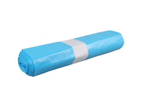 Afvalzak 58x100cm blauw HDPE T23 20x25 Stuks