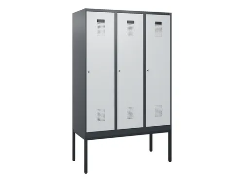 schoollocker,HxBxD 1950x1200x500mm,3vak,vak B 400mm,cil.-slot