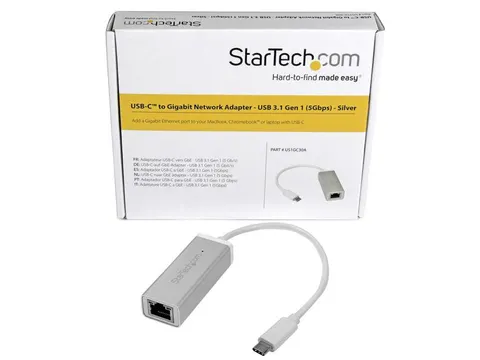 Usb-c Naar Gigabit Netwerkadapter Zilver