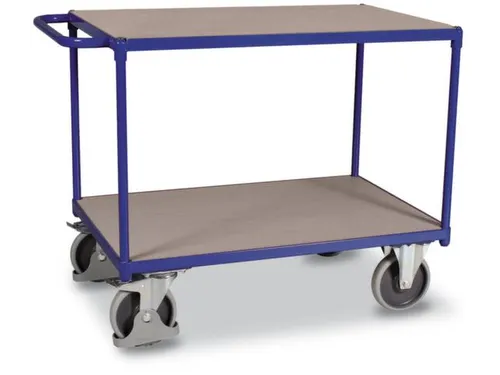 Tafelwagen 500kg 1000x700mm 2 Etages Staalplaat