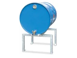 Vatenbok Staal 600x650x350mm Voor 1x200l Vatensteun M. Hoekprofiel