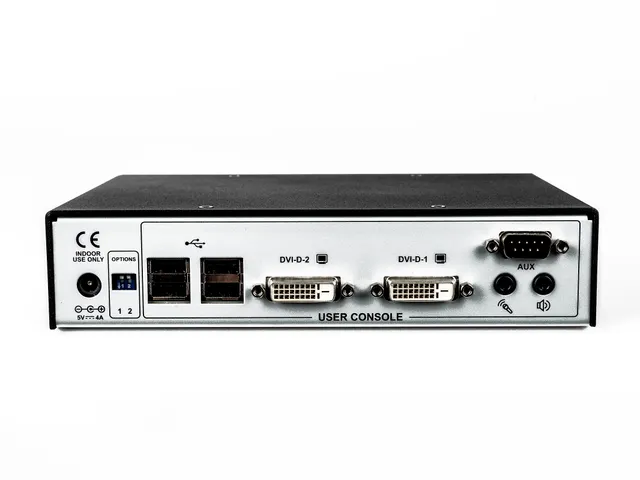 HMX RX dubbele DVI-D, USB, audio, SFP-ontvanger, EU