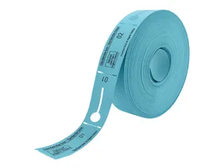 Garderobebonnen Combicraft nummering 1 t/m 500 blauw 500 stuks - 3