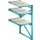 uittrekstelling voor zware lasten,HxBxD 2000x890x1260mm,vaklast 800kg