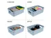 Sigma Home opbergbox 9L blauw - 35x24,6x12,2cm