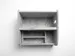 Lockerbox PET-vilt Klein lichtgrijs