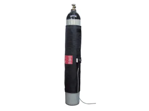 verwarmingsmantel,v. gasfles,buiten nylon,zwart,450 W