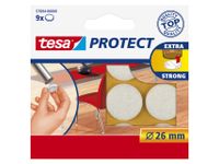 Beschermvilt Tesa antikras 57894 26mm rond wit
