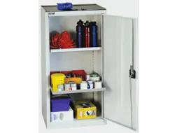werkplaatskast,HxBxD 1000x500x500mm,2xopvanglegborden,uittrekbaar