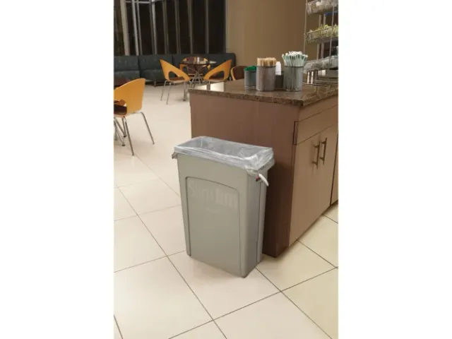 Rubbermaid Afvalcontainer Slim Jim 60 Liter Grijs