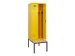 locker met bank,voor scheiding van kleding,HxBxD 2120x600x815mm,2vak
