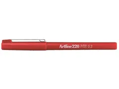 Fineliner Artline 220 ogive Extra Fin rouge