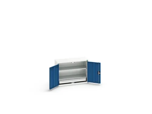 universele kast,HxBxD 600x800x350mm,2xStalen bodem,1lade(n)