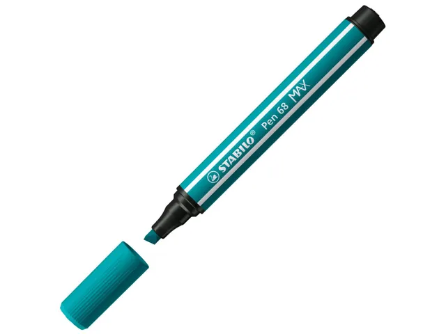 Viltstift STABILO Pen 68/51 Max turquoiseblauw