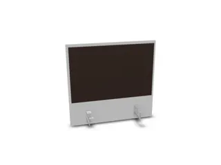 opzetpaneel bureau aanbouw achter MP-lichtgrijs BN2036-bruin 600mm - 1