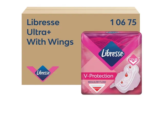 Maandverband Libresse P1 Ultra+ Regular Voor Tork Dispenser 150 stuks