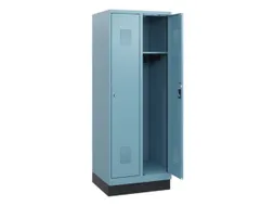 schoollocker,HxBxD 1630x600x500mm,2vak,vak B 300mm,cil.-slot,sokkel