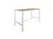 Table Haute Domino Basic hauteur fixe 160x80 honey castello/blanc