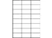 Etiquette Avery Zweckform 3474 70x37mm blanc 2400 pièces