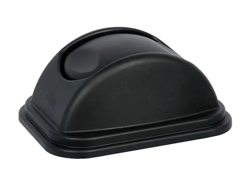 Swing top B Zwart, Rubbermaid