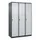 locker,HxBxD 1850x1200x500mm,3vak,vak B 400mm,draaigrendel