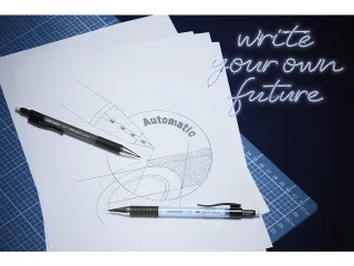 Vulpotlood Faber-Castell Grip-Matic 1377 0,7mm sky blue - 3