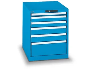 Ladenkast Hxbxd 700x564x725mm 6laden 75kg Va Afwerking Ral5012 - 1