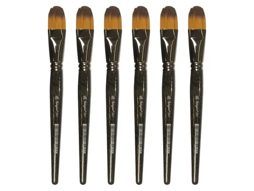 Penseel Kangaro Serie 342 kattentong Nr. 24 synthetisch doos 6 stuks