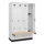 locker met bank,HxBxD 1950x1200x815mm,4vak,vak B 300mm,draaigrendel