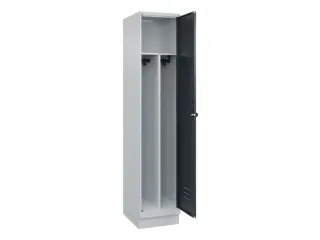 locker voor scheiding van kleding,HxBxD 1950x400x500mm,1vak - 2