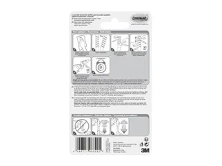 Bevestigingsstrip 17091Clr 2 Ovale Haken Medium draagvermogen 900 gram - 6