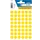 HERMA 1861 Multipurpose etiketten Rond 13mm Geel 240 stuks