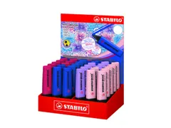 Markeerstift STABILO Boss Wildflower display groot assorti