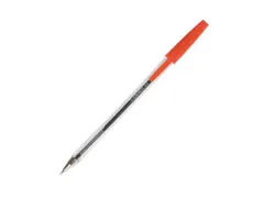 Balpen Met Dop Medium Punt 1.0mm Rood