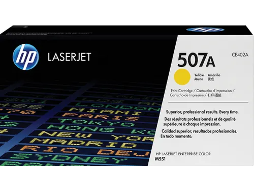 HP CE402A 507A Toner Geel 6.000 Pagina's Origineel