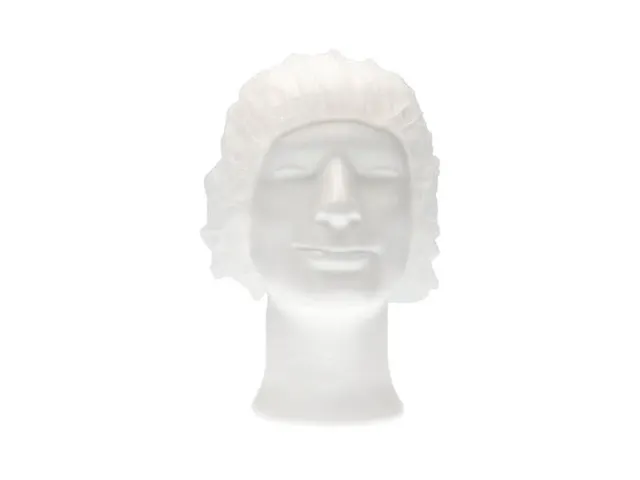 Haarnet CMT bouffant non-woven M 50cm PP wit 100 stuks