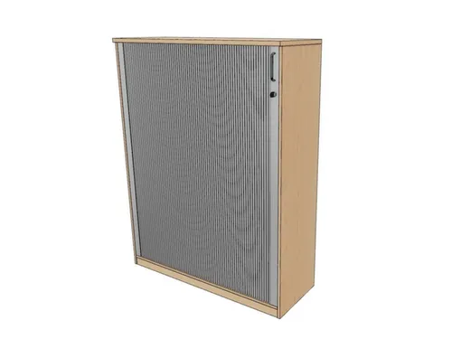 jaloeziedeurkast,HxBxD 1545x1200x445mm,3xhouten vloer,4 OH,NE-esdoorn