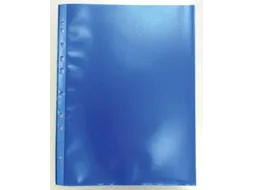 Geperforeerde Showtas A4 Blauw 11-Gaats 0.08mm