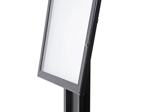 Menustandaard LED Verlicht Zwart 4xA4