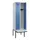 locker met bank,HxBxD 2120x600x815mm,2vak,vak B 300mm,cilinderslot